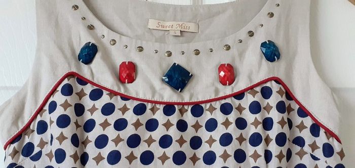 Sweet Miss linen dress UK 8 - 10 S