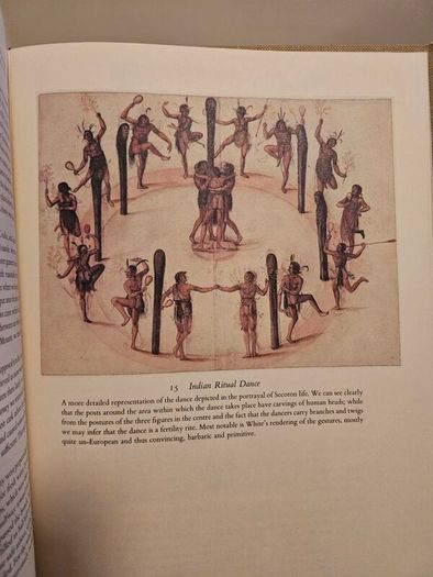 The First Colonists. Hakluyt's Voyage To North America. Introduction By A.l.rowse. All 16 Watercolours By John White. First Edition Second Print Large Volume Hardback In Good Condition   See Photos For Same.