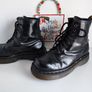 Dr martens 1460 vintage black platform chunky sole england boots UK7 EU41 US9 Image 5