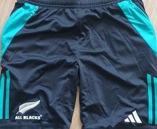 Brand new adidas All Blacks shorts 15-16 years