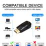 Male to Female HDMI-compatible to VGA Adapter HD 1080P Audio Cable Converter For PC Laptop TV Box Computer Display Projector Image 2