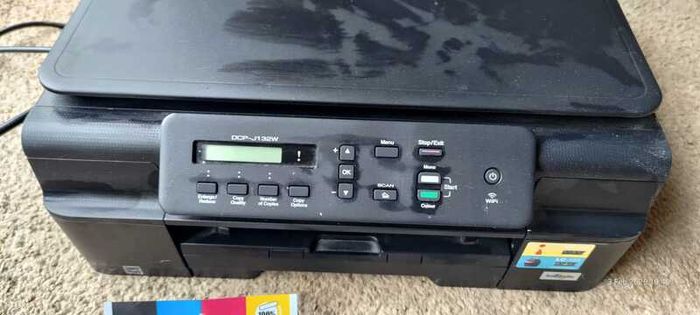 Brother printer DCP-J132W (doesn't see Cyan ink) + inks