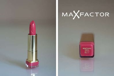 New Max Factor  Lipstick in Bewitching Coral 827