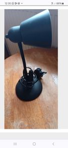 Black table lamp