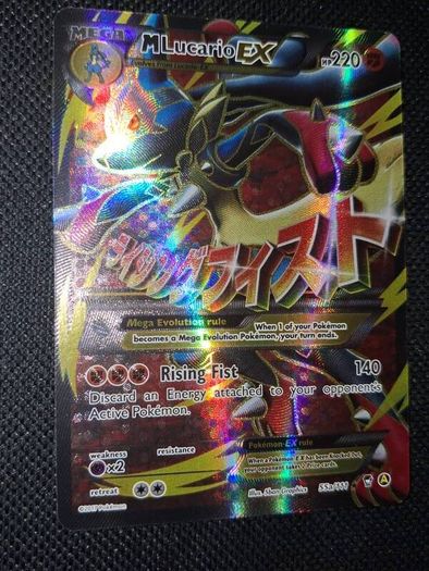 Pokemon Card : Mega Lucario ex 55a