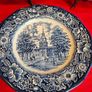 Liberty Blue Independence Hall - classic English transferware from the period of the Bicentennial of American independence Image 10