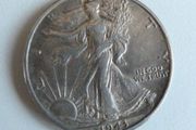 American Silver Half Dollar Walking Liberty 1943