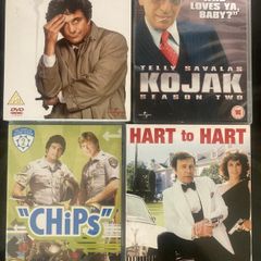 Classic 70s Cop & Detective TV Show Box Set Bundle (DVD) Retro Lot