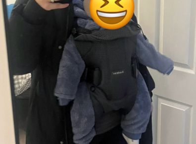 Baby bjorn baby carrier - charcoal grey