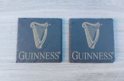Guinness Engraved Coaster Set (2pk)