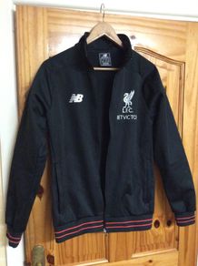 Liverpool FC. Official New Balance Mens Size Medium Track Jacket