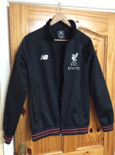 Liverpool FC. Official New Balance Mens Size Medium Track Jacket