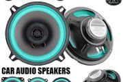 4/5/6.5 Inch Universal Car Coaxial Speaker HiFi Automotive Audio Full Range Frequency Subwoofer Enhanced Car Stereo Sound Speakers