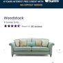 DFS Woodstock 4 Seater Sofa Image 2