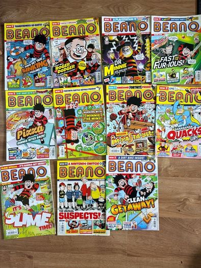 Beano bundle of 65 comics
