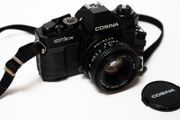 Cosina 35mm Film Camera &amp; Lenses