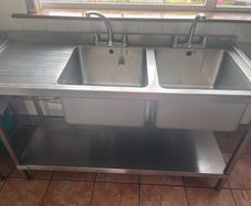 Stainless Steel Double Sink