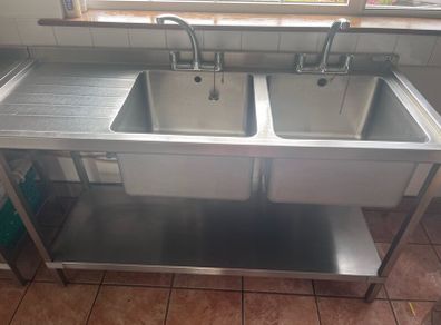 Stainless Steel Double Sink