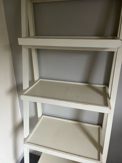 Contemporary ladder book shelf