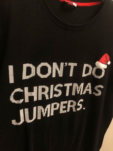 Funny christmas T-shirt (medium)