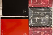 Notepads x5 A5 size new