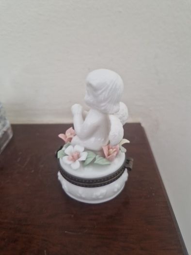 cherub trinket box