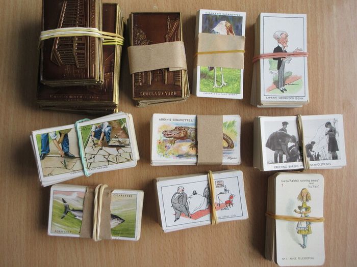 Bulk Lot of Vintage Cigarette Cards Collection of over 1,000 Priced to Sell