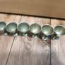 Egg Cups Vintage Metal x6 Image 5