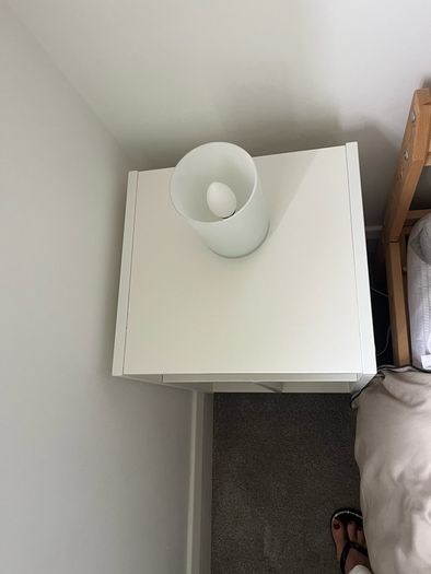 small ikea bedside table