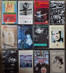Collection of 12 Irish tapes