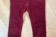 POP Polarn O Pyret red corduroy 8-9 years trousers