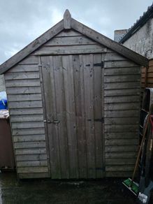 Timber shed 8ft x 6ft
