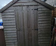 Timber shed 8ft x 6ft