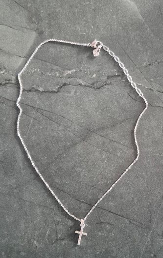 Authentic Swarovski Crystal Cross Pendant Necklace