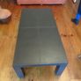 Designer Leather Coffee Table for Sale Image 3
