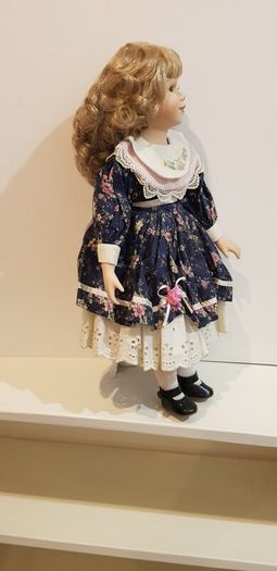 Vintage porcelain doll