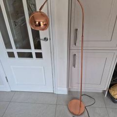Copper standing lamp