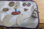 mixture of small metal items