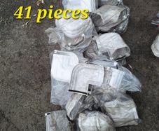 Gutter angles, gutter brackets, stopends etc