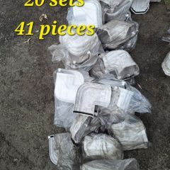 Gutter angles, gutter brackets, stopends etc