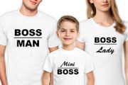 Funny Family t-shirts set, cute shirts for family