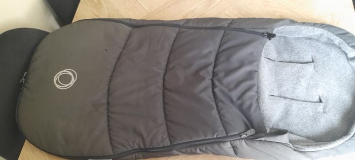 bugaboo black footmuff