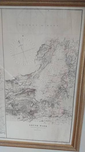 Lough Corrib and Mask Admiralty Chart