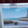 Large Grass Framed Lighthouse picture Ready to Hang Image 2