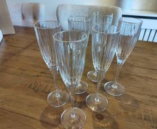 royal doulton champagne flute x 6