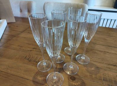 royal doulton champagne flute x 6