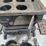 Vintage Miniature Cast Iron Stove Image 6
