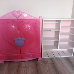 2 wardrobe our Generation build a Bear