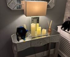 Hall table and mirror