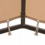Gazebo Pavilion Tent Canopy 4x4 m Steel Beige Image 4